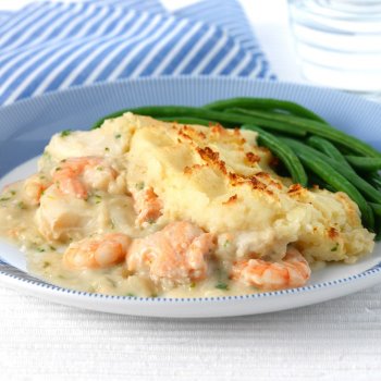 Golden, flaky hand-raised pie